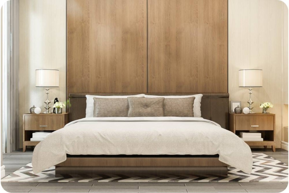 Bedroom Retreats: Adding Texture and Warmth with Wood-Look Interior Film