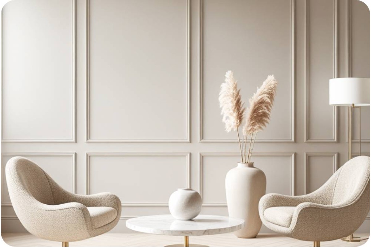 The Feature Wall with a Twist: Using Wainscoting to Create Impact in Your Living Room
