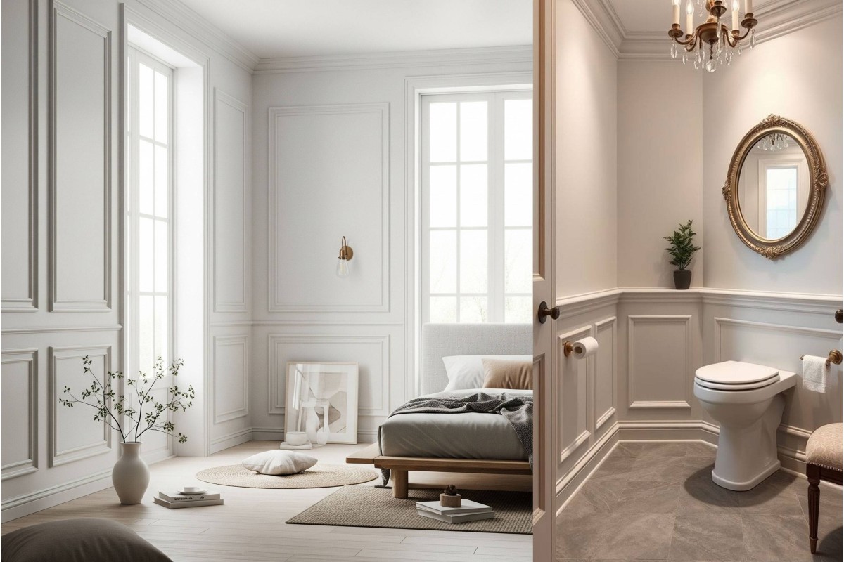 What is Wainscoting?
