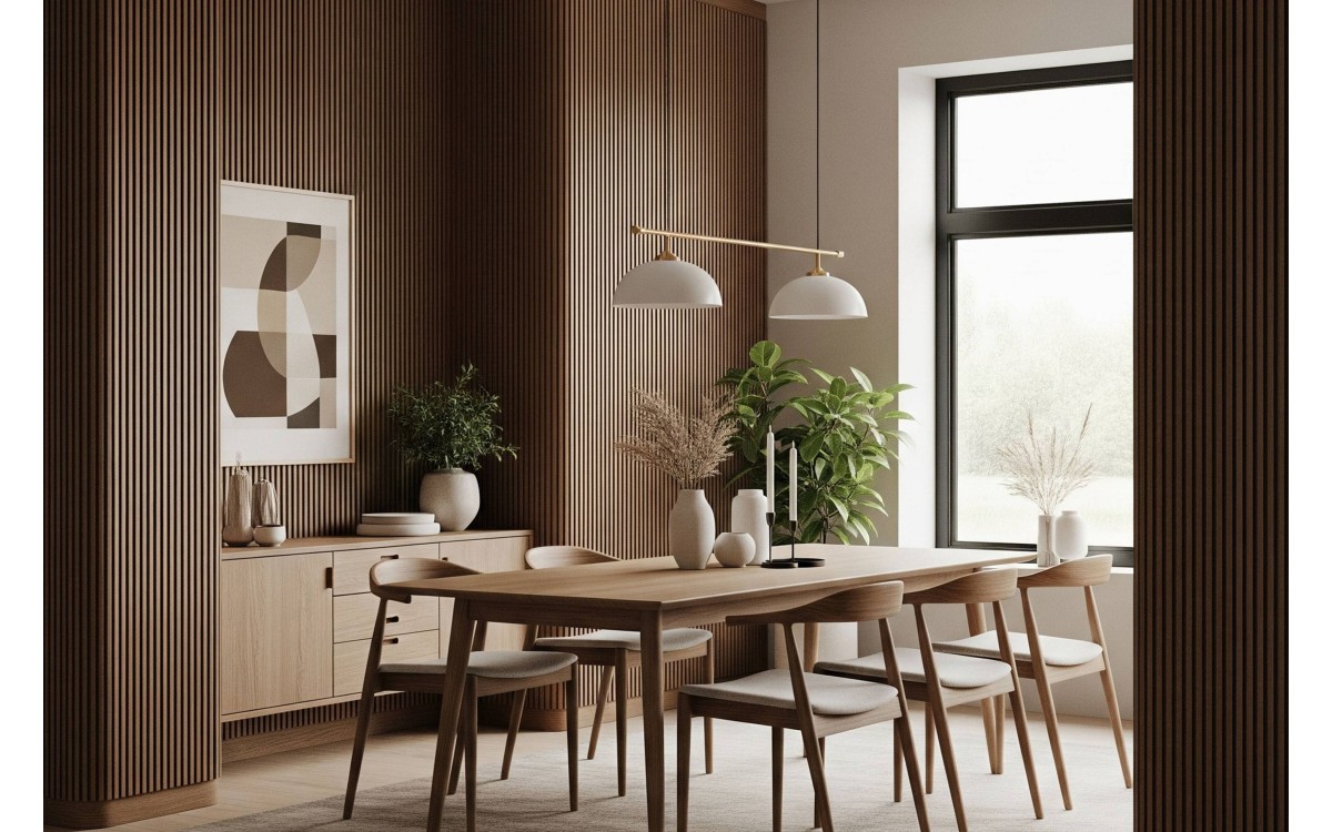 [Project] Transform your Basic Dining Room Wall with Fluted Panel