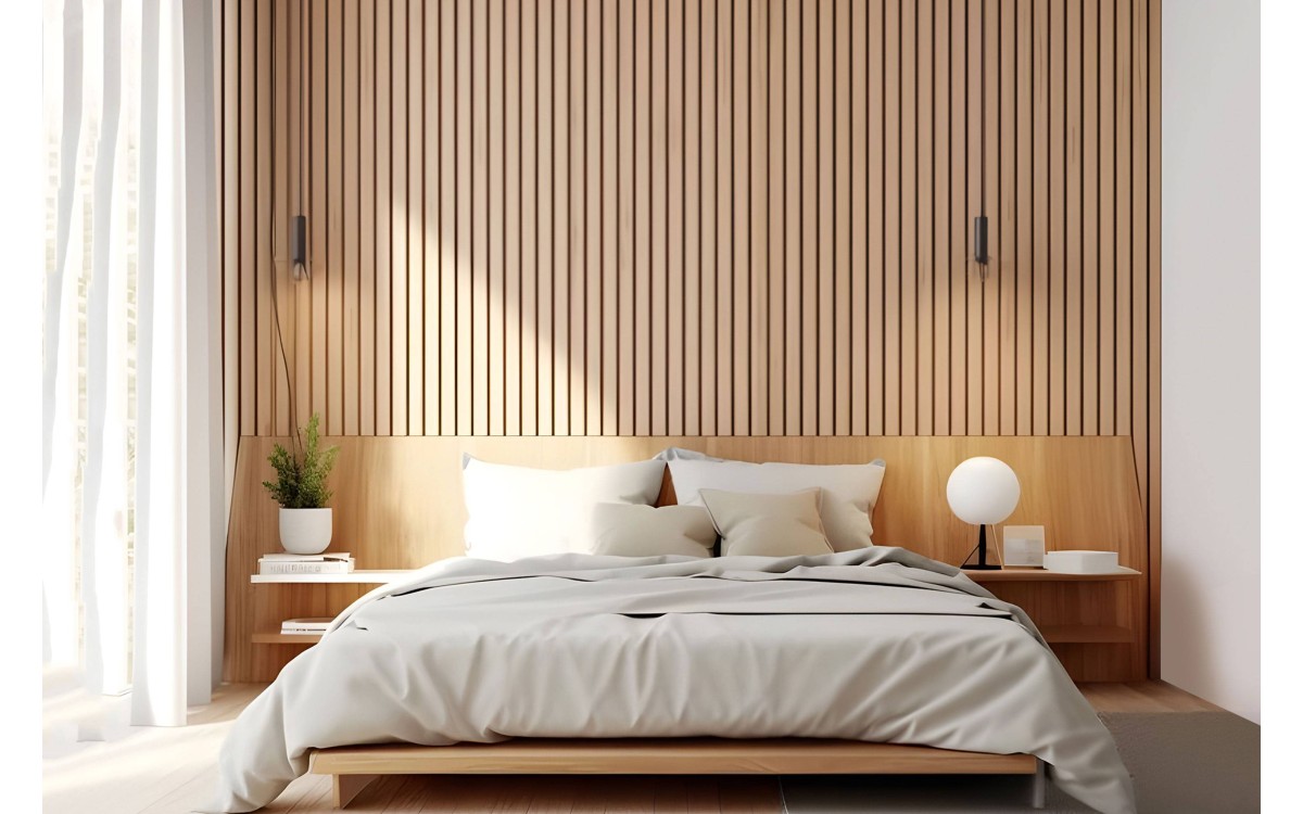 [Before-After] Fluted Panel Wall Decoration