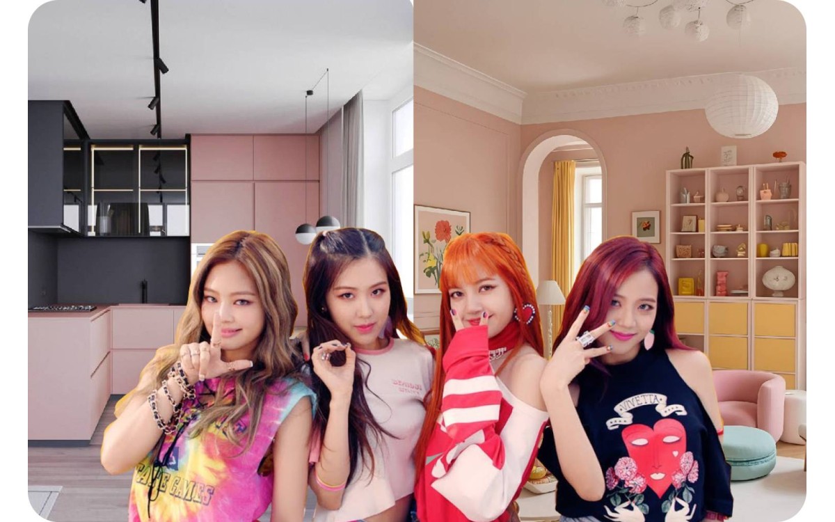 Steal the Look from “BLACKPINK” Studio to Decorate Your Home