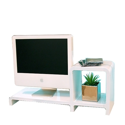 Cubics 2 Monitor Base Bookcase Square