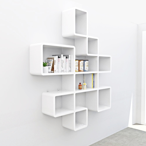 Cubics 2 Wall Shelf Alpha High
