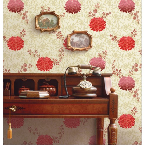 Floral Self-Adhesive Wallpaper..