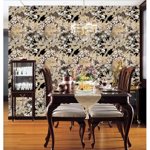 Floral Self-Adhesive Wallpaper..