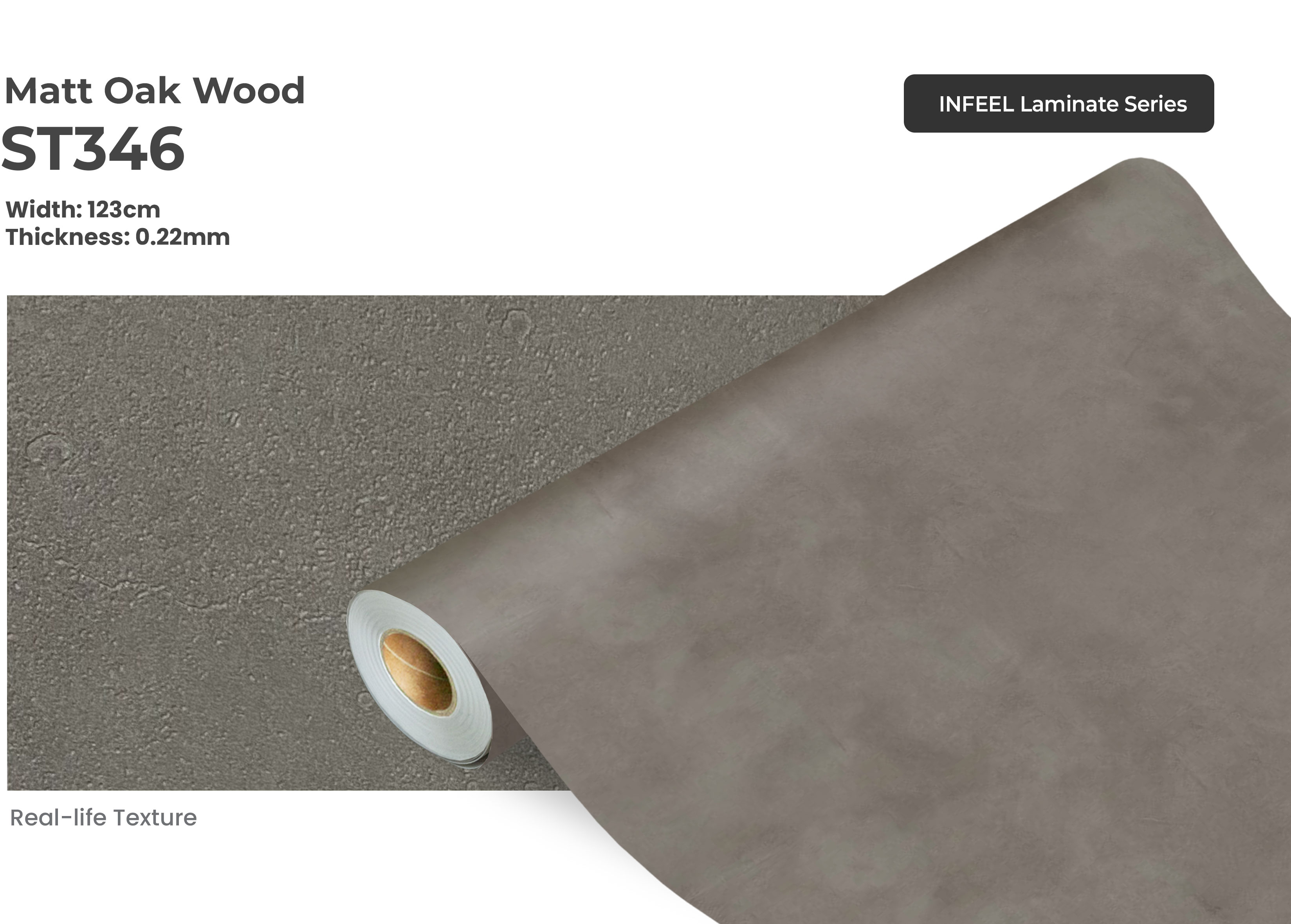Laminate sticker for furniture