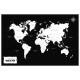 Foldable Wall Art Table - WORLD MAP EDITION ft. Getty Image