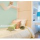 Plain Color Design Self-adhesive Korea Wallpaper / Hyundae Sheet / 11163 / Mint
