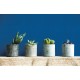 Plain Color Design Self-adhesive Korea Wallpaper / Hyundae Sheet / 11540 / Fabric Blue