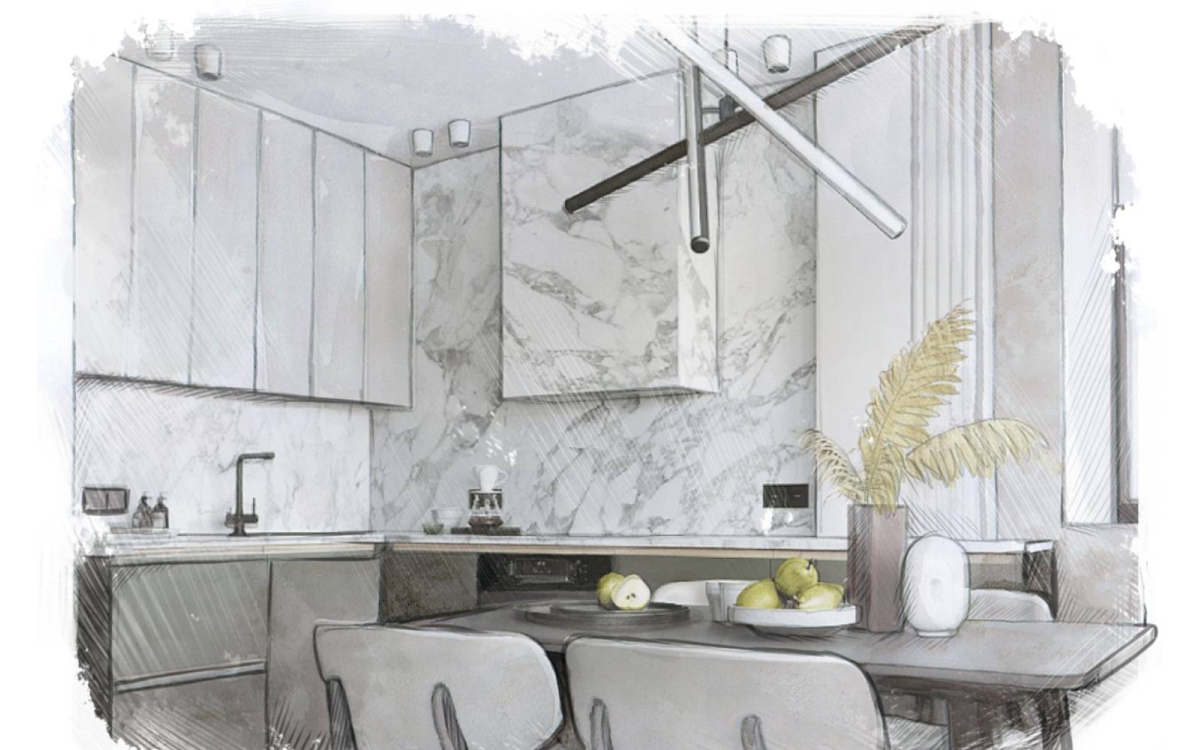 Marble Laminate Sticker for Home Interior