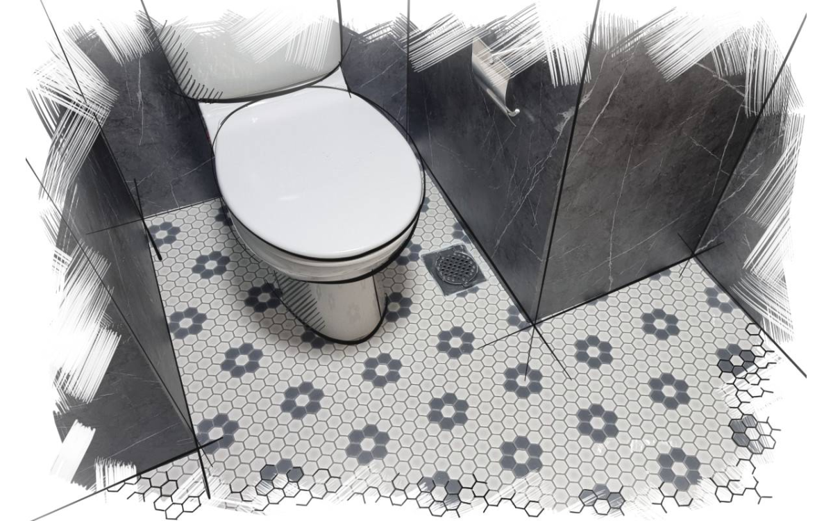 What is Japanese Bathroom Vinyl Floor?