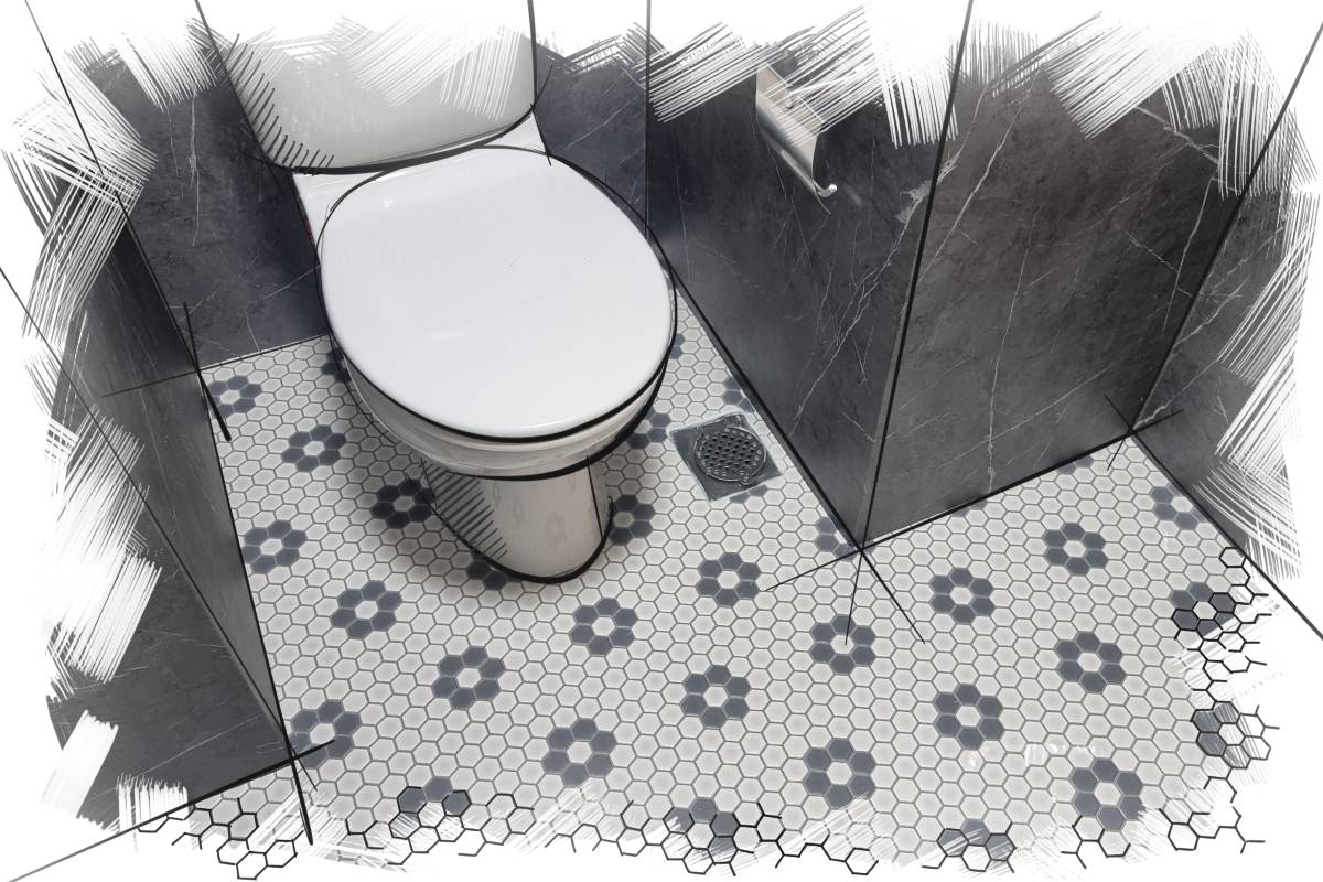 What is Japanese Bathroom Vinyl Floor?