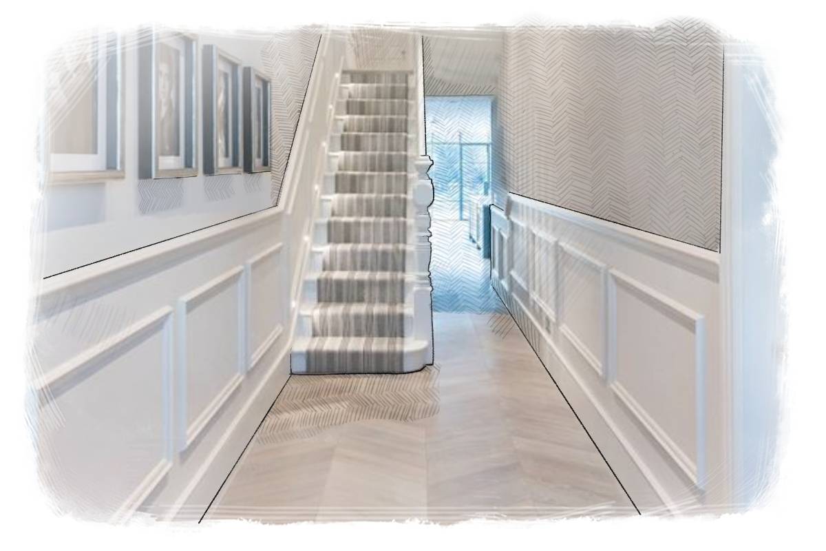 [Project] Wainscoting Installation for Hallway