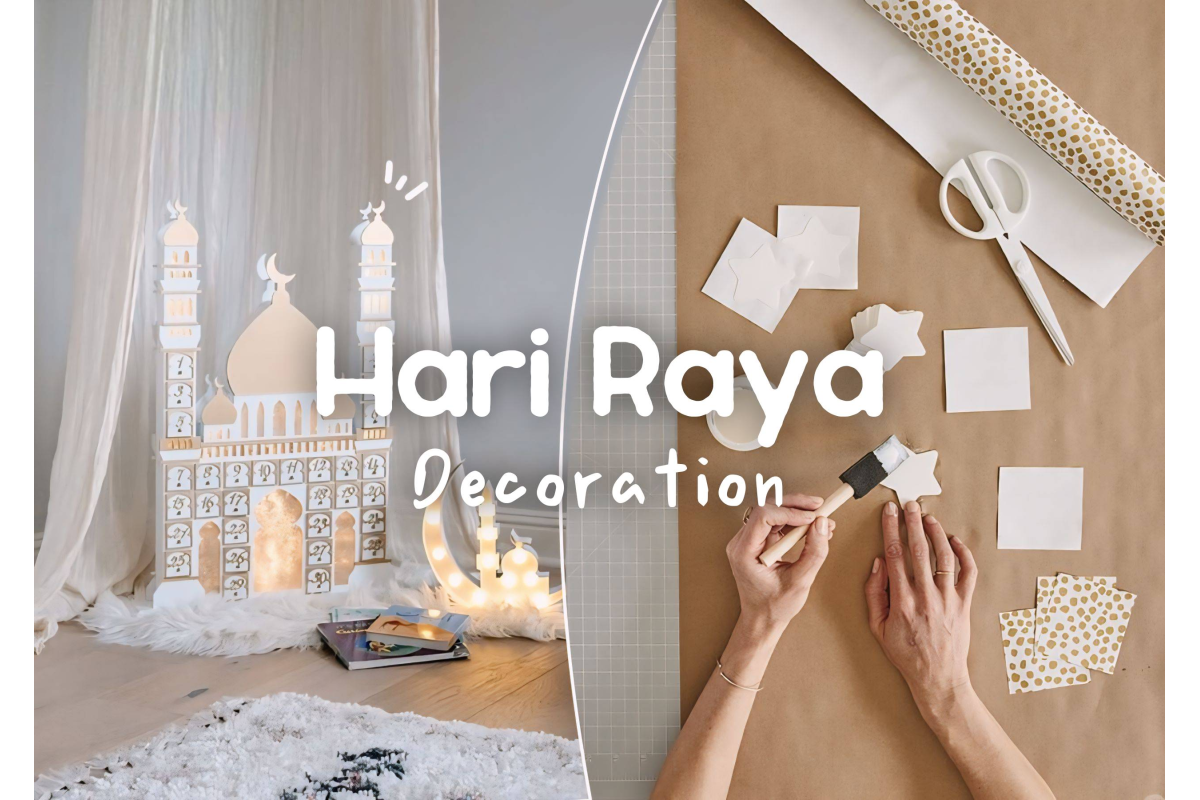 7 Steps on How to Make Festive Flourish Hari Raya Decoration
