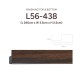 L56-438 Korean Fluted Panel Finishing Top and Bottom