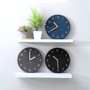 280 Sandwich retro leather Wall clock