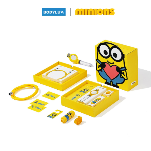 BODYLUV X MINIONS Waterline set / Shower Filter / Shower Tube / Shower Head & Soap