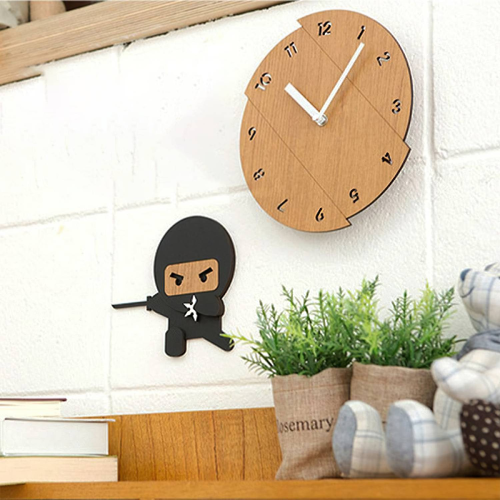 FRUIT NINJA ART CLOCK (M126)