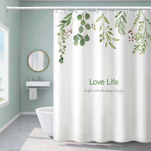 Shower Curtain  / Nordic Plant..