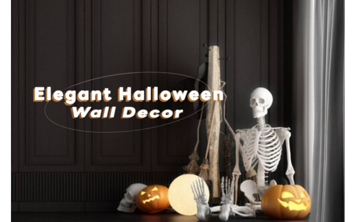 Elegant Halloween Wall Decor: A Guide to Hauntingly Beautiful Interiors