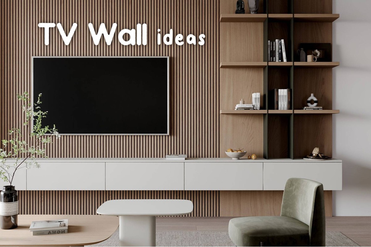 Create Your Modern TV Console Design for More Amazing Living Room