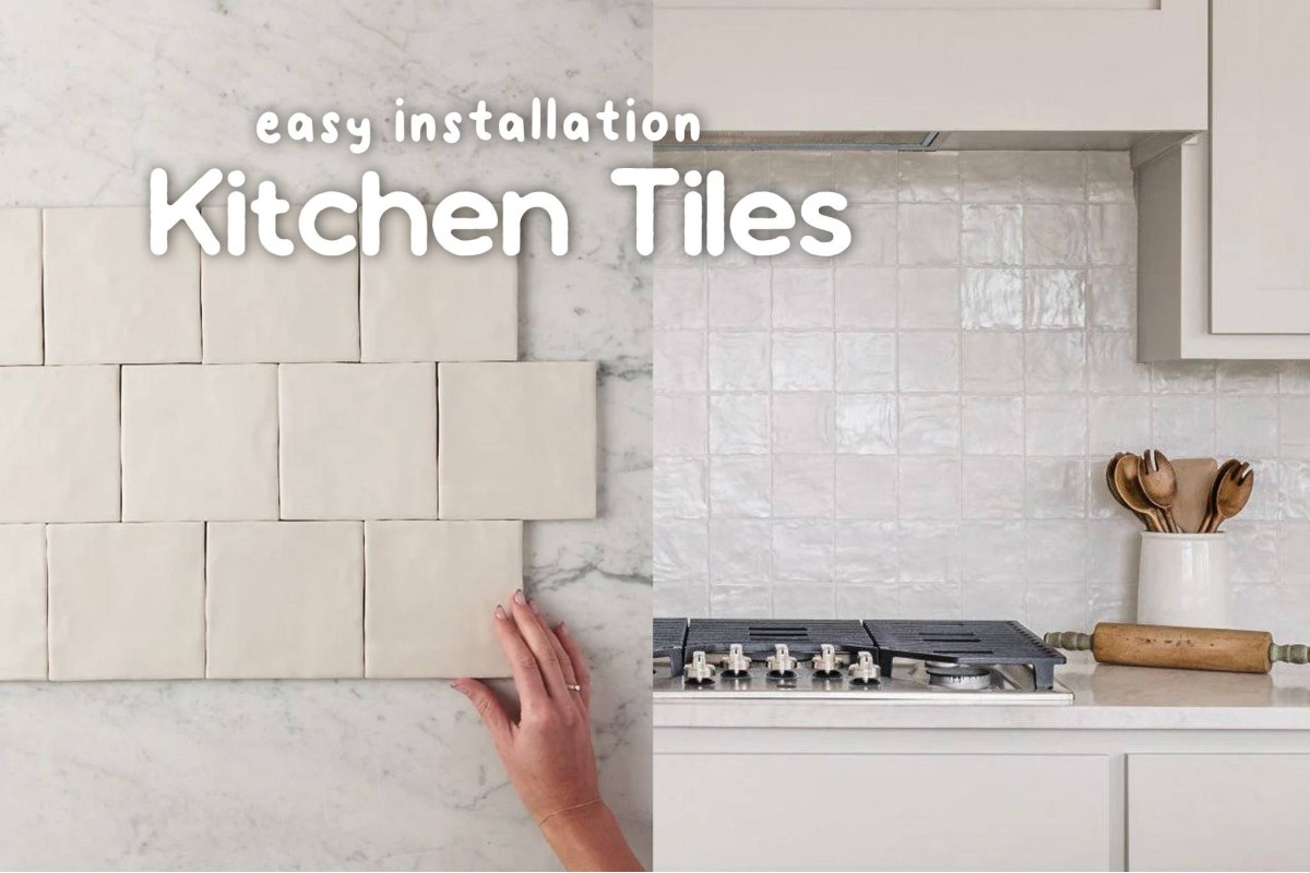 [Project] How to Install Kitchen Wall Tiles for Your Cooking Convenience 