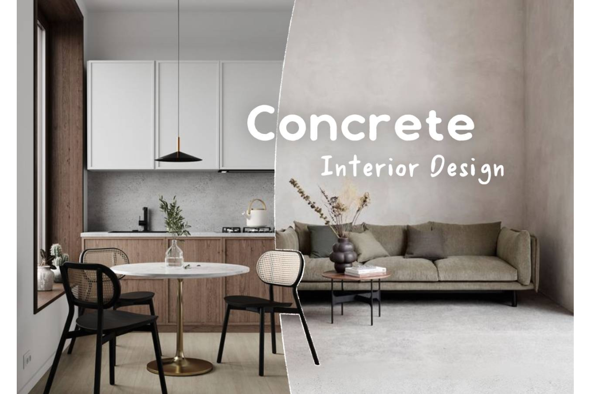 Industrial Chic: 15 Concrete Interior Design Concepts for You to Explore